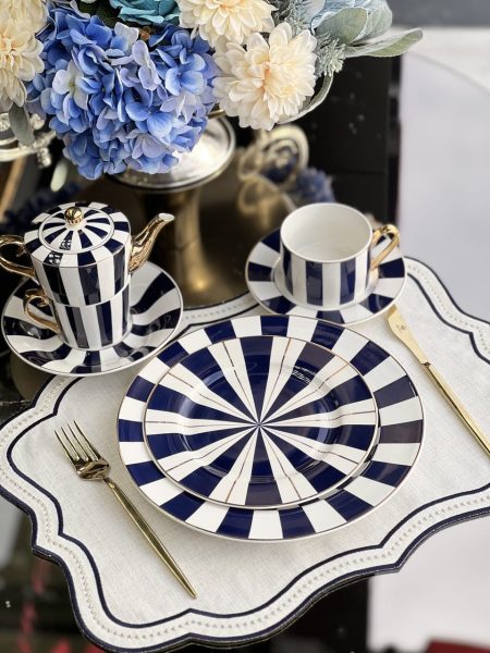 Luckyart Odilia 20 cm pasta tabağı 6'lı set