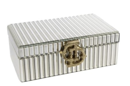 Metalic Silver Kutu 26x16x9cm