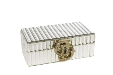 Metalic Silver Kutu 21x11x8cm