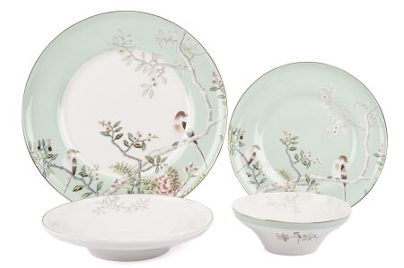 Bird Garden 24 Prç Yemek Takımı